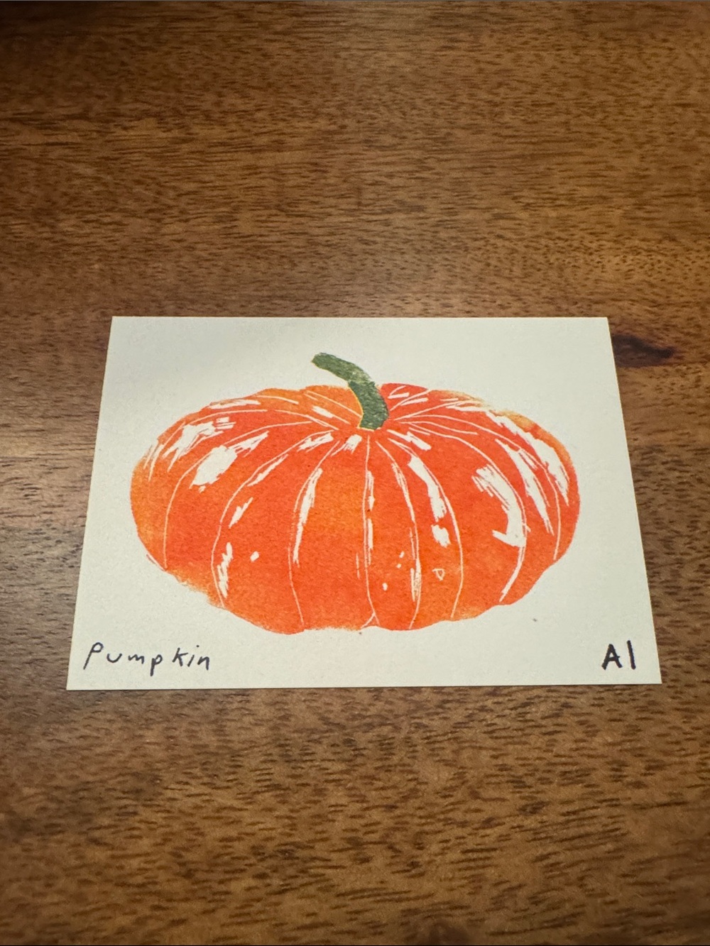 Inciardi - Pumpkin - Mini Print